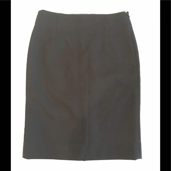 J. Crew Dresses & Skirts - Jcrew Black Wool Skirt 100% Wool